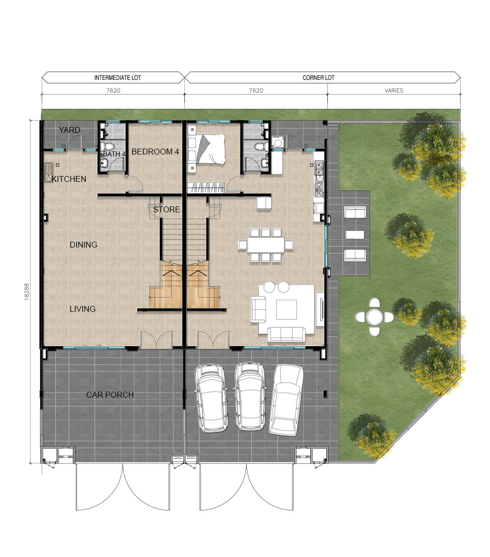 Ascent Homes II ground floor