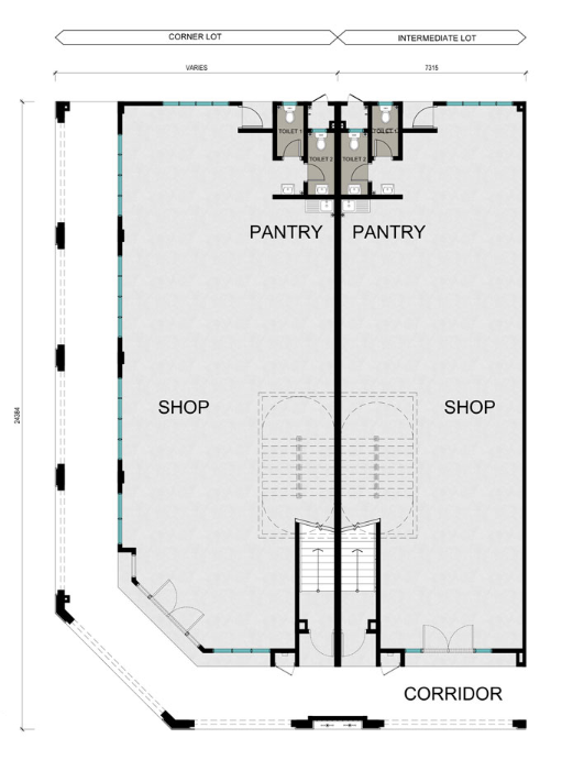 Ascent Hub II first floor plan