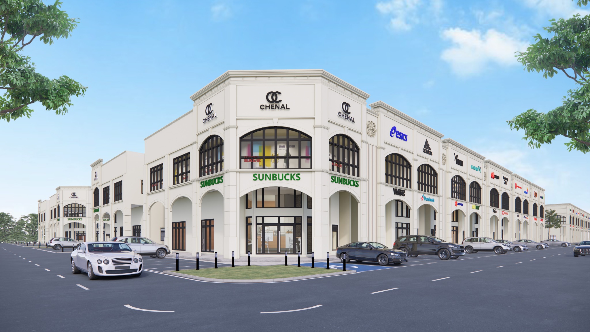 Ascent Hub II and III double-storey shop offices