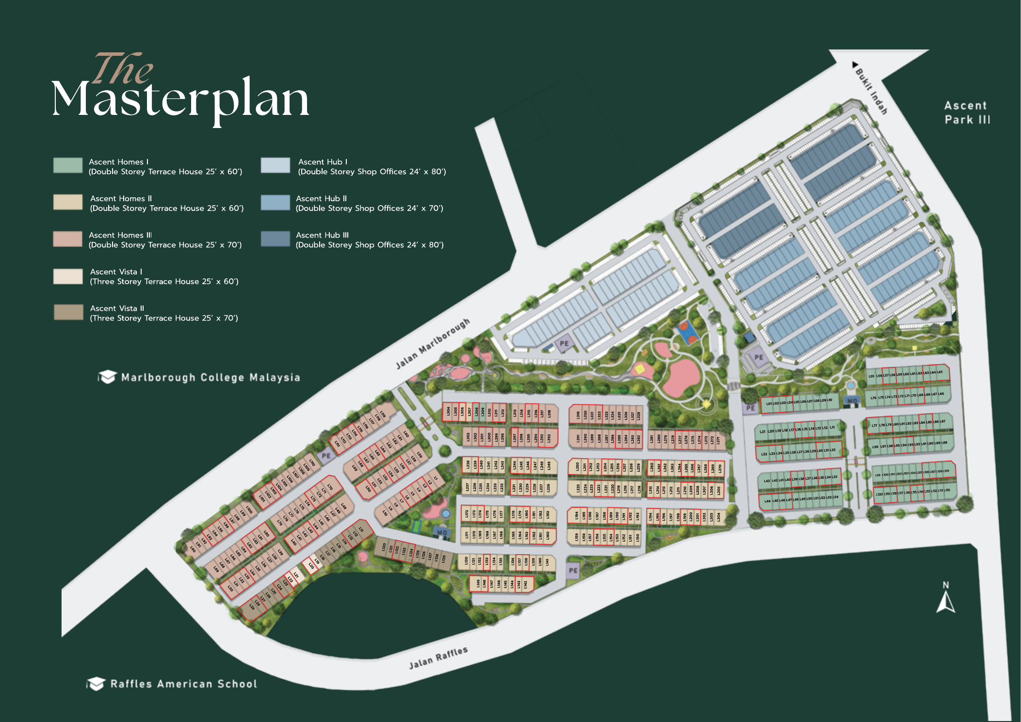 Ascent Park masterplan